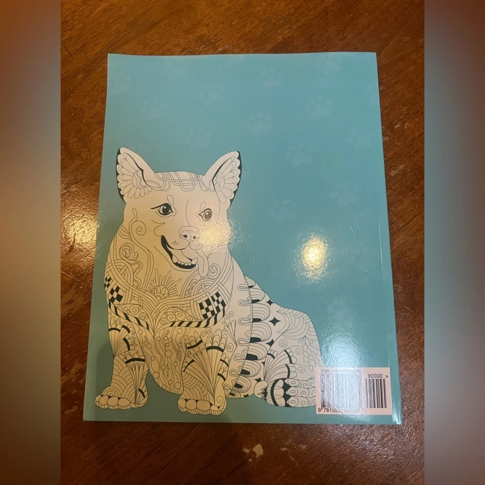 Set of 5 Corgis Coloring Books